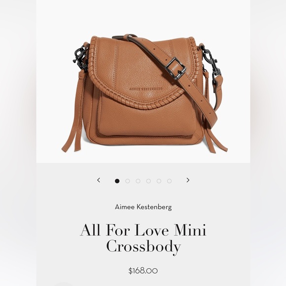 Aimee Kestenberg leather crossbody purse - Picture 2 of 7